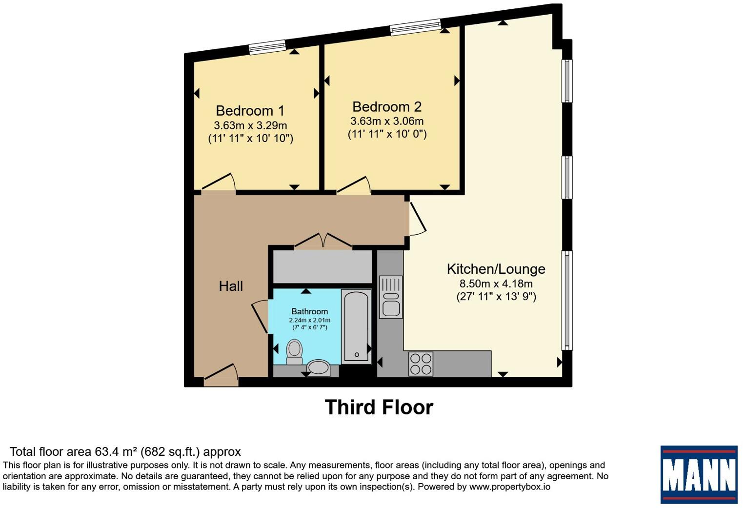 Vauxhall Place, DARTFORD, Kent, DA1 floorplan