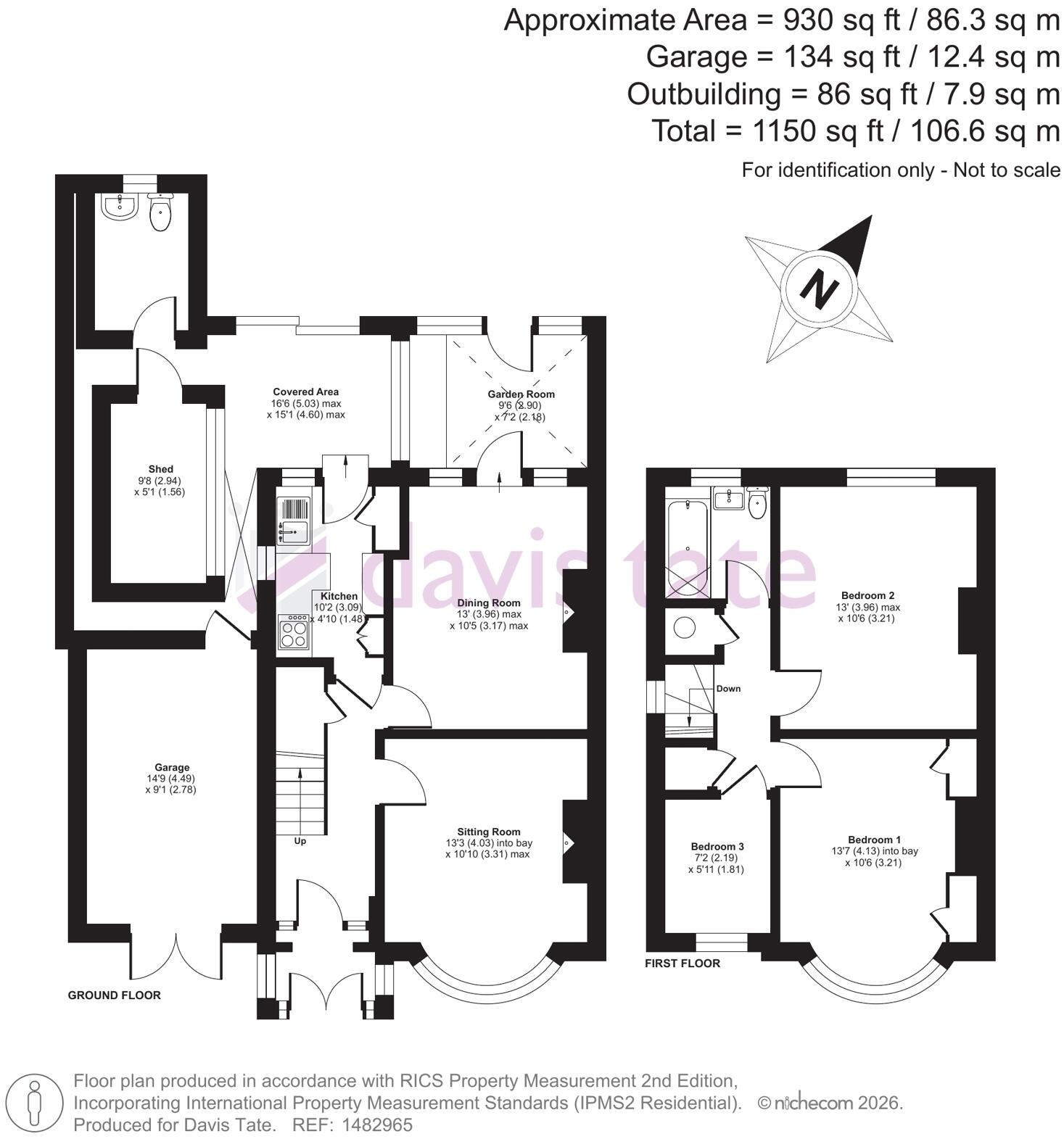 Stanhope Road, Reading, Berkshire, RG2 floorplan