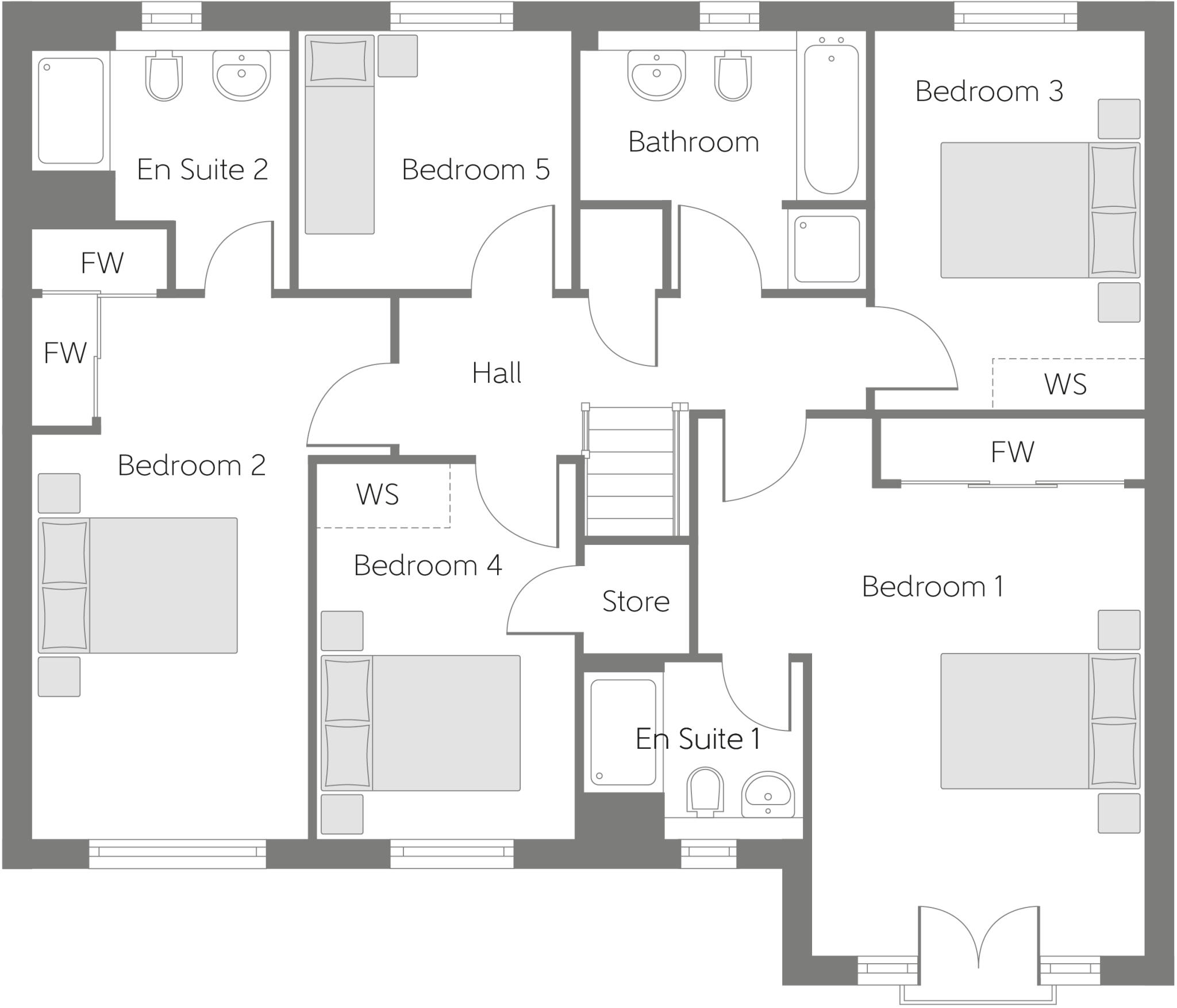 Lochend Road,
Gartcosh,
North Lanarkshire,
G69 8BD floorplan