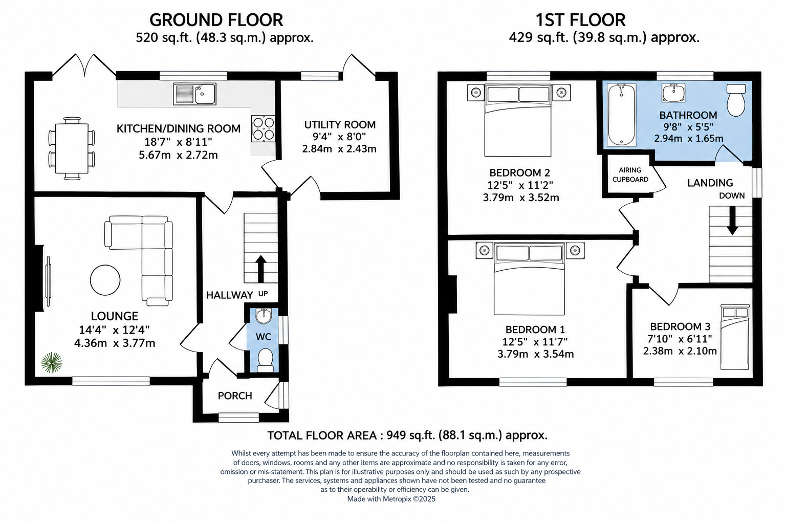 6, Maes Y Waen,Penmachno,Betws-y-coed,LL24 0AZ floorplan