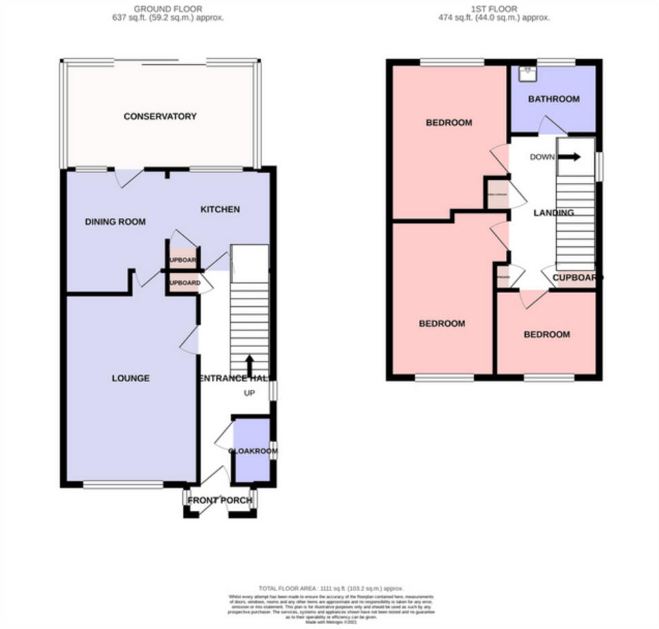 Welholmes Close, Long Stratton floorplan