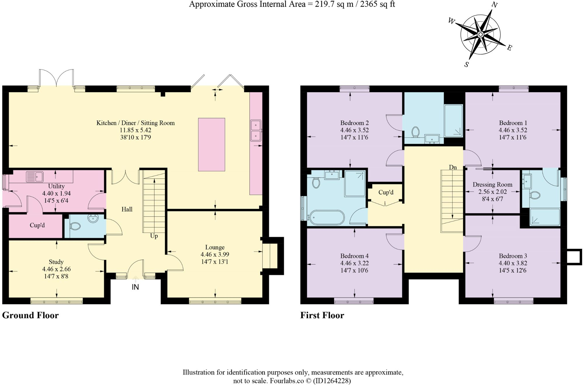 Ettley Grove, Calveley, CW6 floorplan