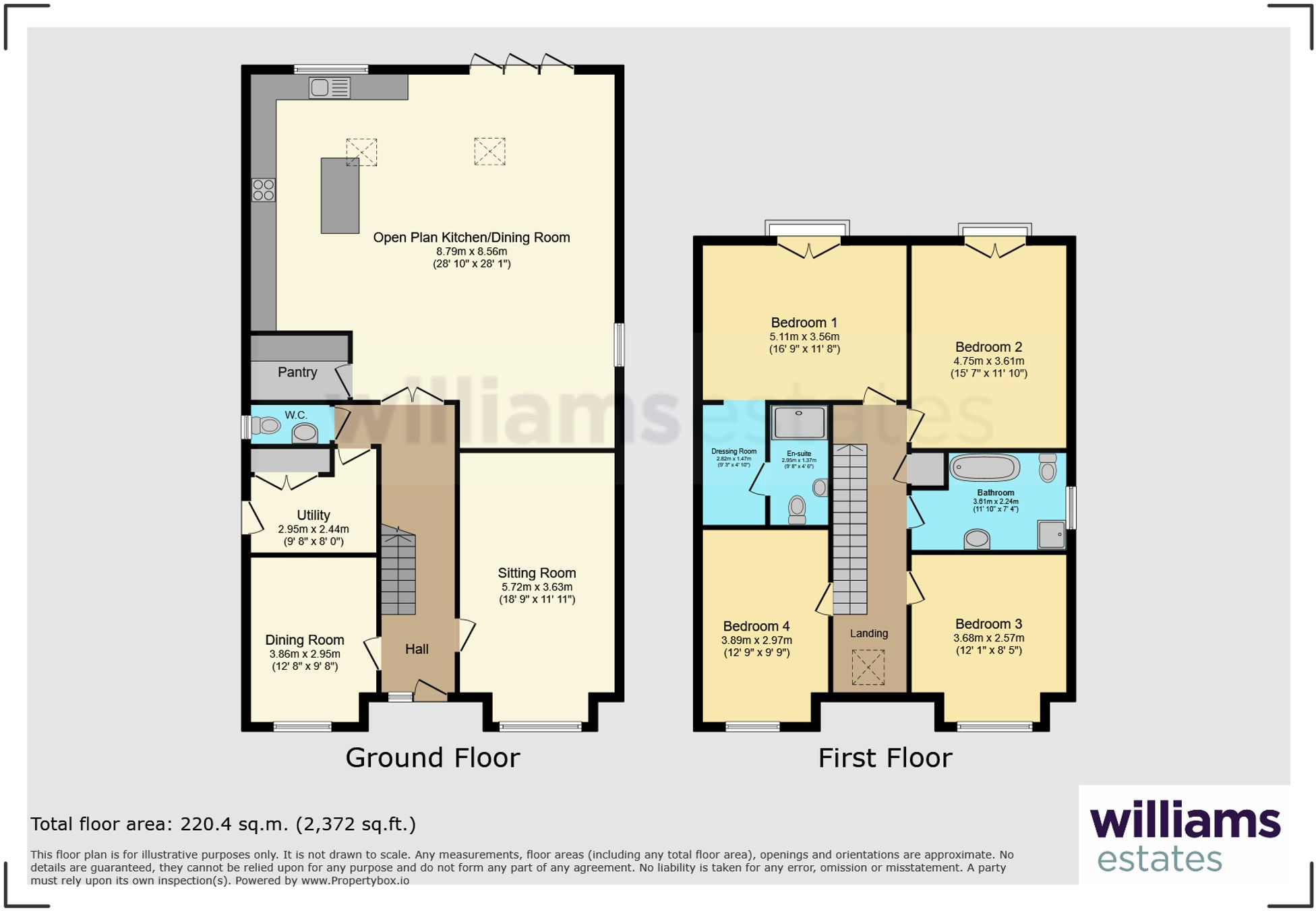 Meliden Road, Prestatyn, LL19 floorplan
