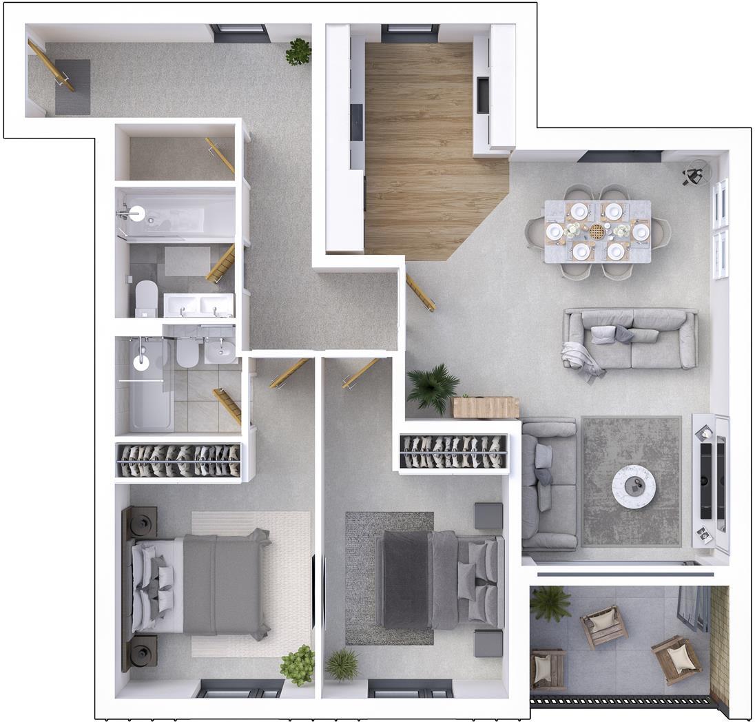 Abby Court, Whitley Bay floorplan