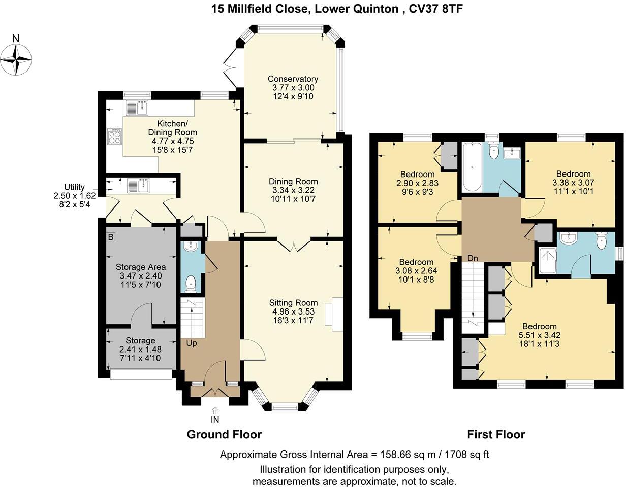 Millfield Close, Lower Quinton, Stratford-upon-Avon floorplan