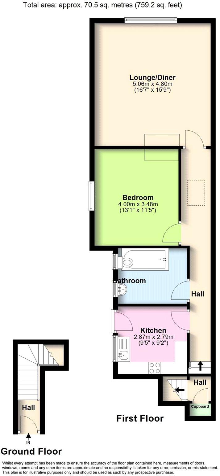 Park Crescent, Worthing, West Sussex, BN11 floorplan