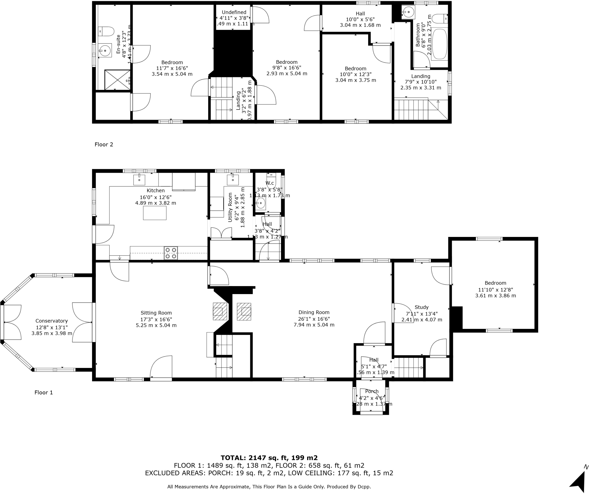 Thwaite, Eye floorplan