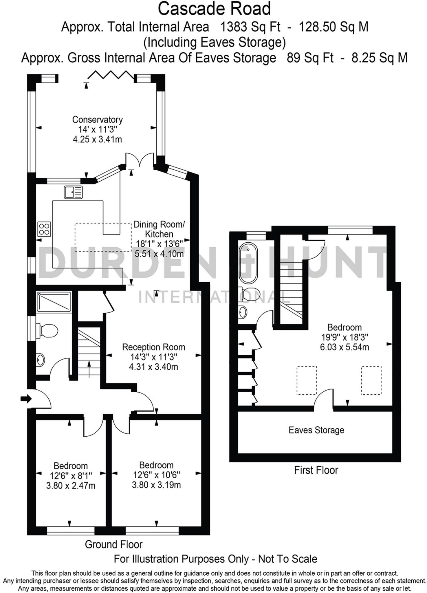 Cascade Road, Buckhurst Hill, IG9 floorplan