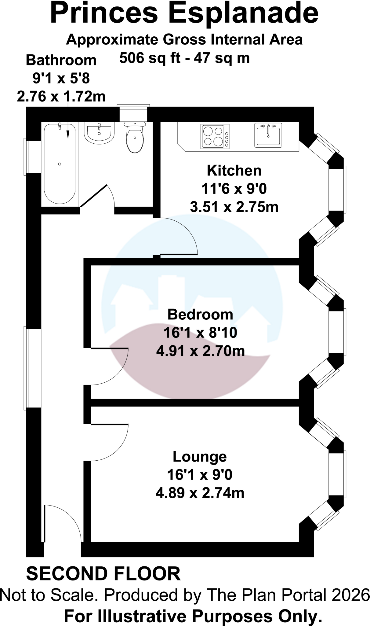 Princes Esplanade, Walton On The Naze floorplan