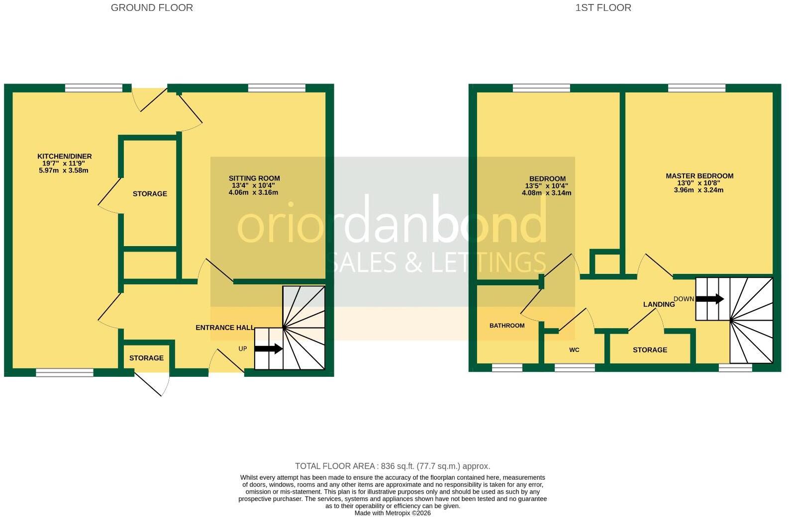 Clipston Field Place, Ecton Brook, Northampton NN3 floorplan