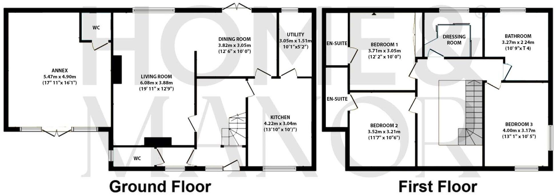 The Stables, Woodhead Road, Holmfirth floorplan