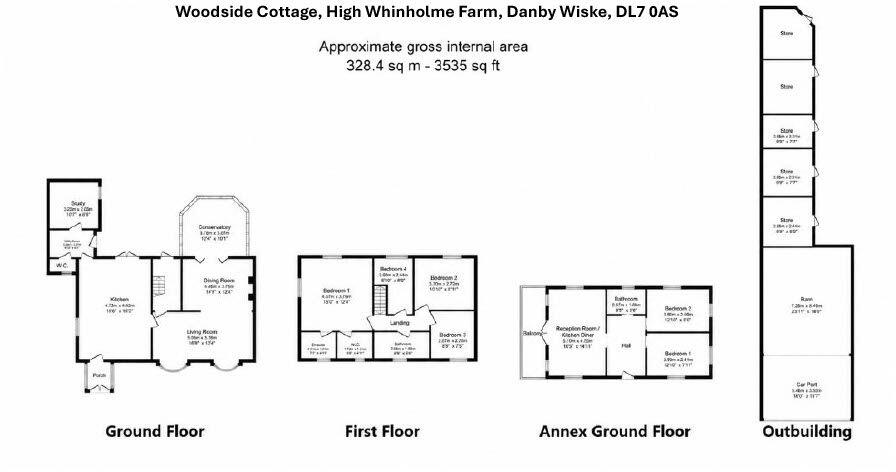 Danby Wiske, Northallerton, DL7 0AS floorplan