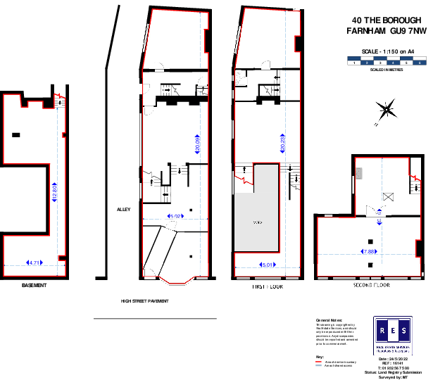 40 The Borough, Farnham GU9 7NW Lease Plan 250222.pdf