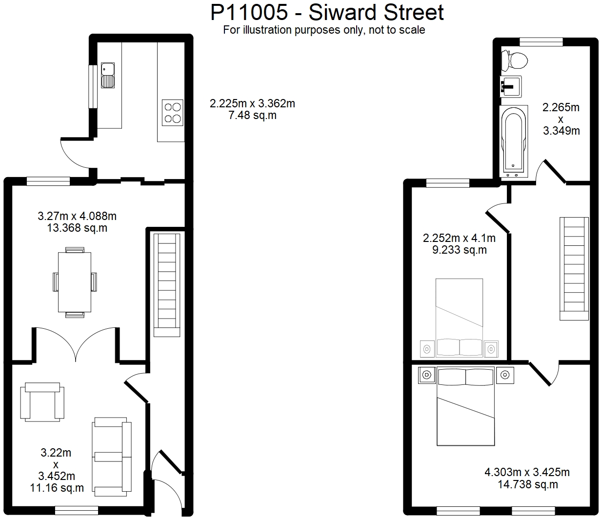 Siward Street, Hull Road floorplan