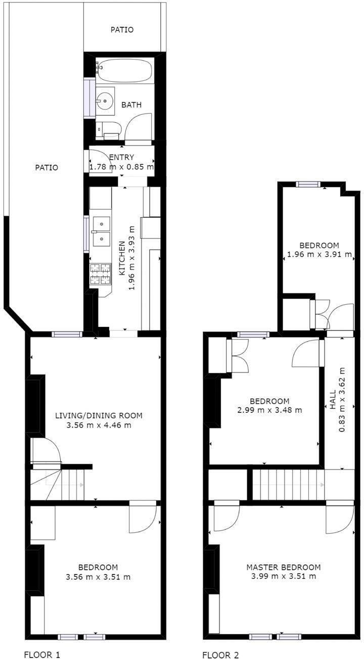 Jarrom Street, Leicester,  floorplan
