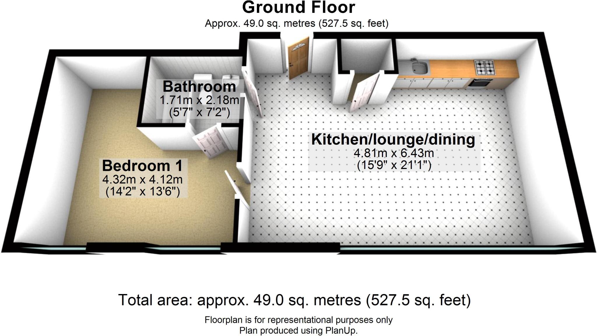 Tulip Street, Beeston, NG9 floorplan