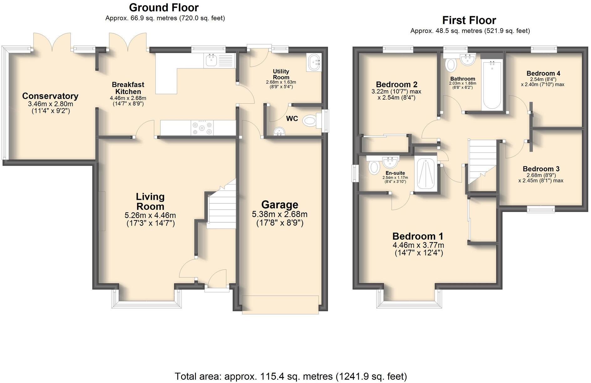 Cardwell Avenue, Sheffield, S13 floorplan