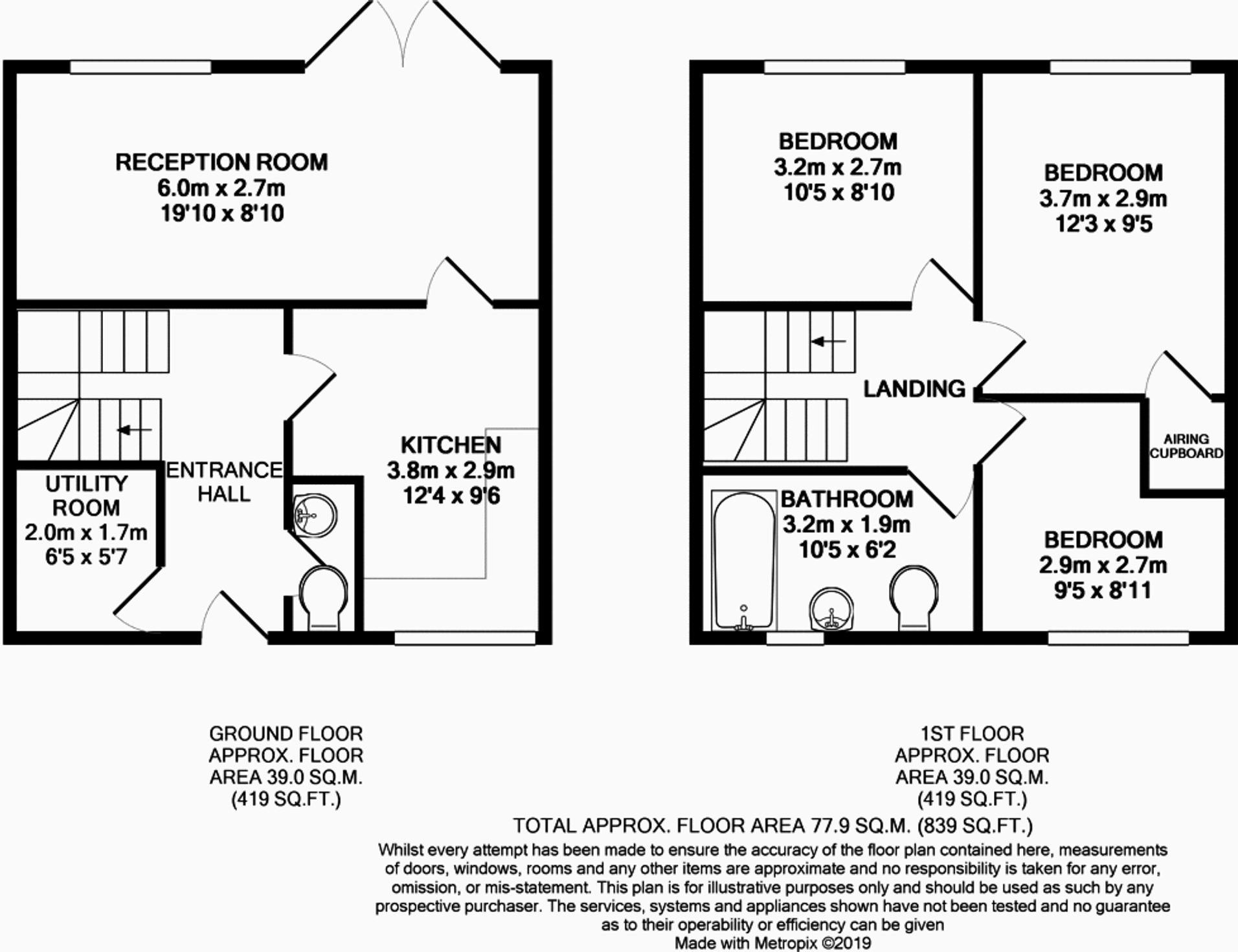 Calver Place, Glossop, SK13 floorplan