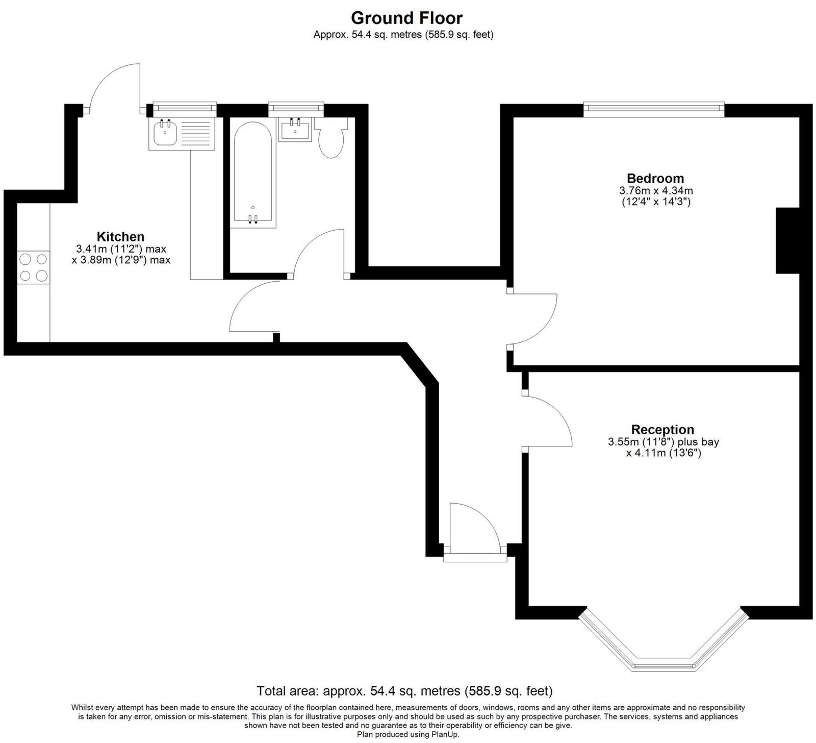 Turners Hill, Cheshunt, EN8 floorplan