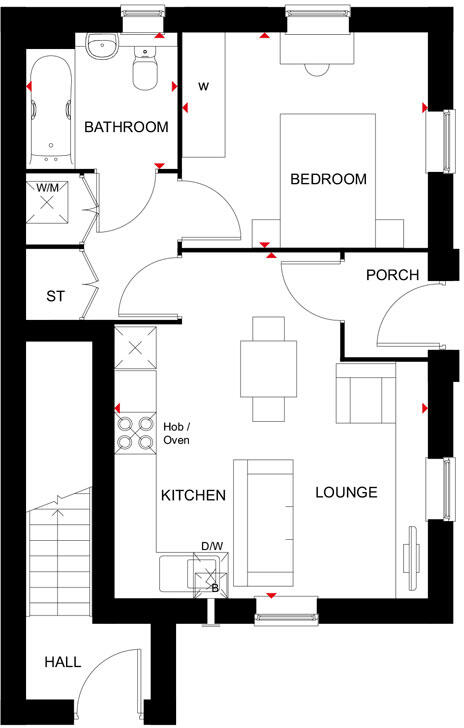 Voase Way
Woodmansey Mile
Beverley
HU17 8FF floorplan