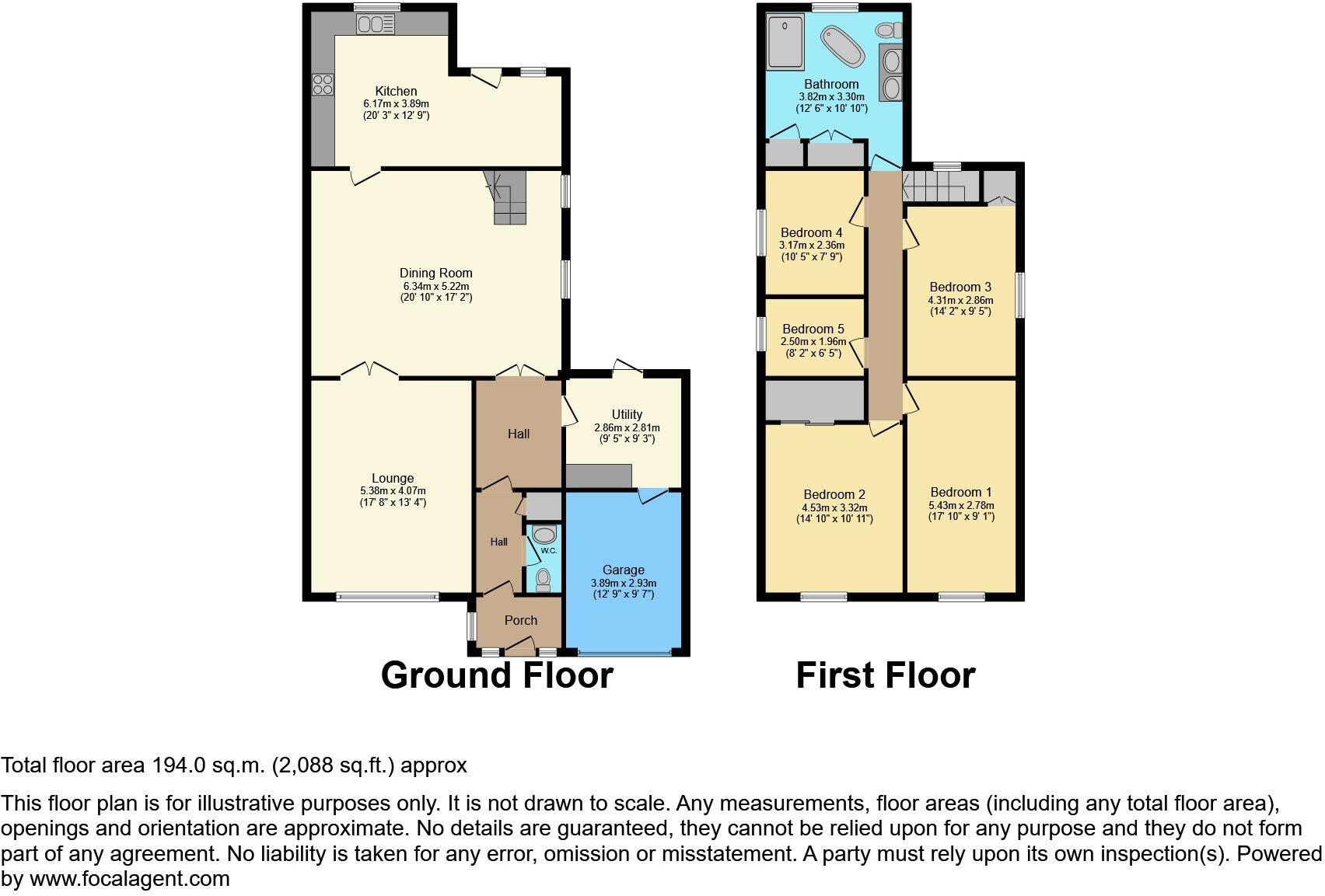 South Road, Stourbridge, DY8 floorplan