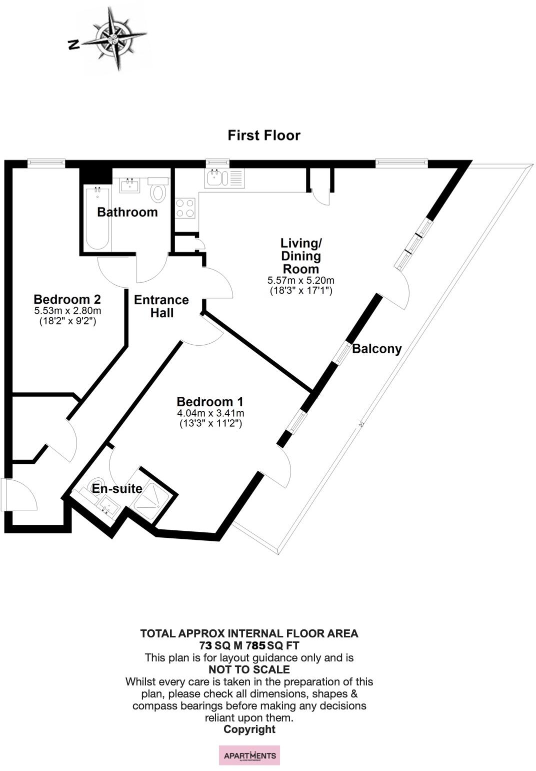 Wharf Road, Chelmsford floorplan