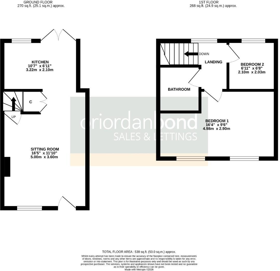 Back Lane, Holcot, Northamptonshire NN6 floorplan