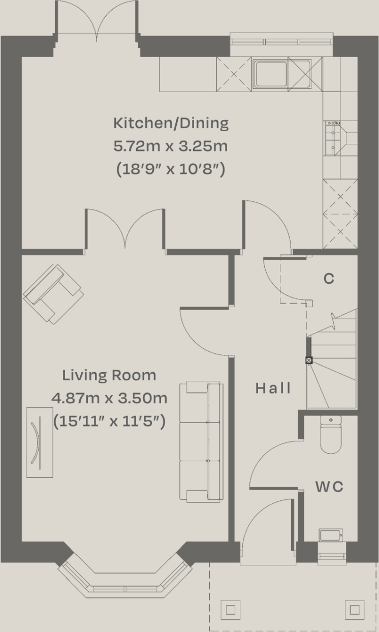 Poppyfields Drive, 
Snettisham, 
Norfolk, 
PE31 7UD
 floorplan