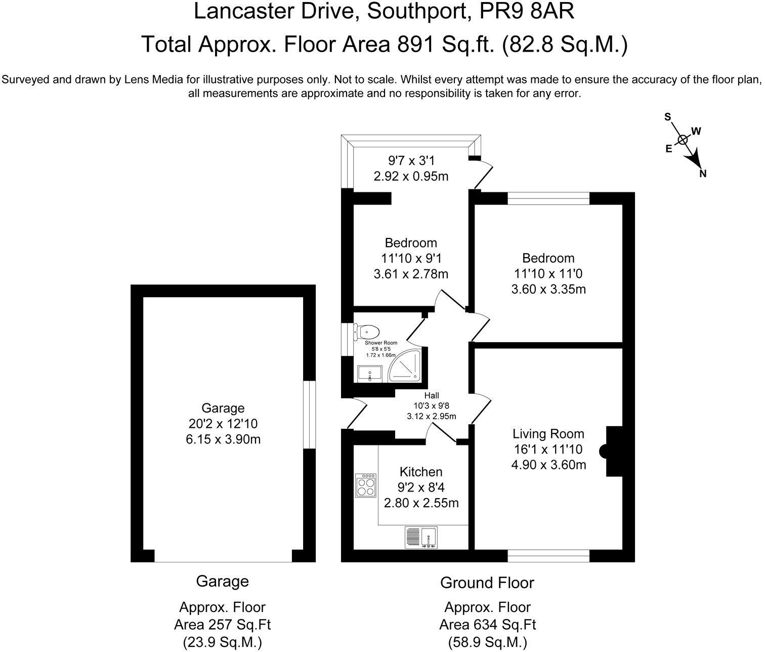 Lancaster Drive, Southport, Lancashire, PR9 floorplan