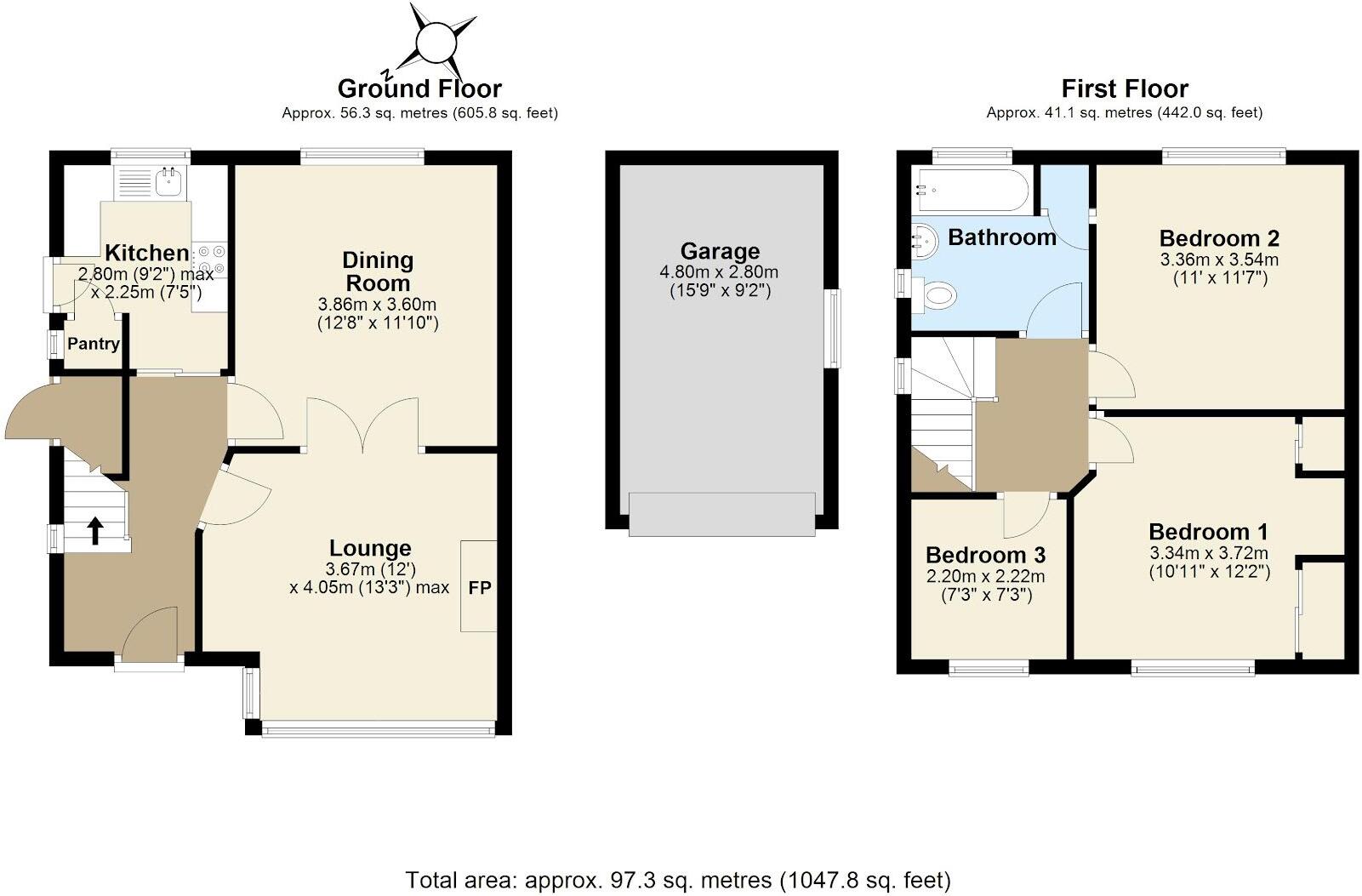 Moor Park Villas, Far Headingley, Leeds, LS6 floorplan