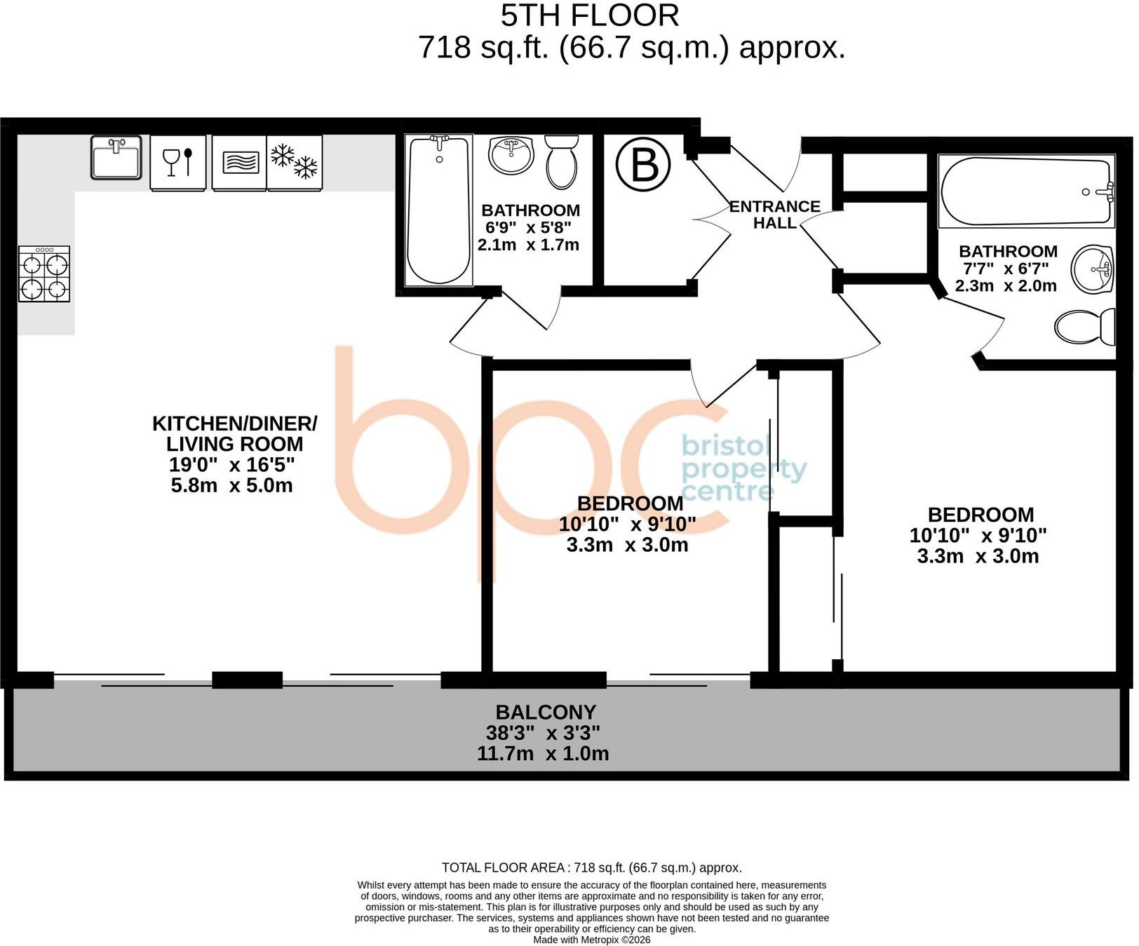 Lewins Mead, Number One Bristol Lewins Mead, BS1 floorplan