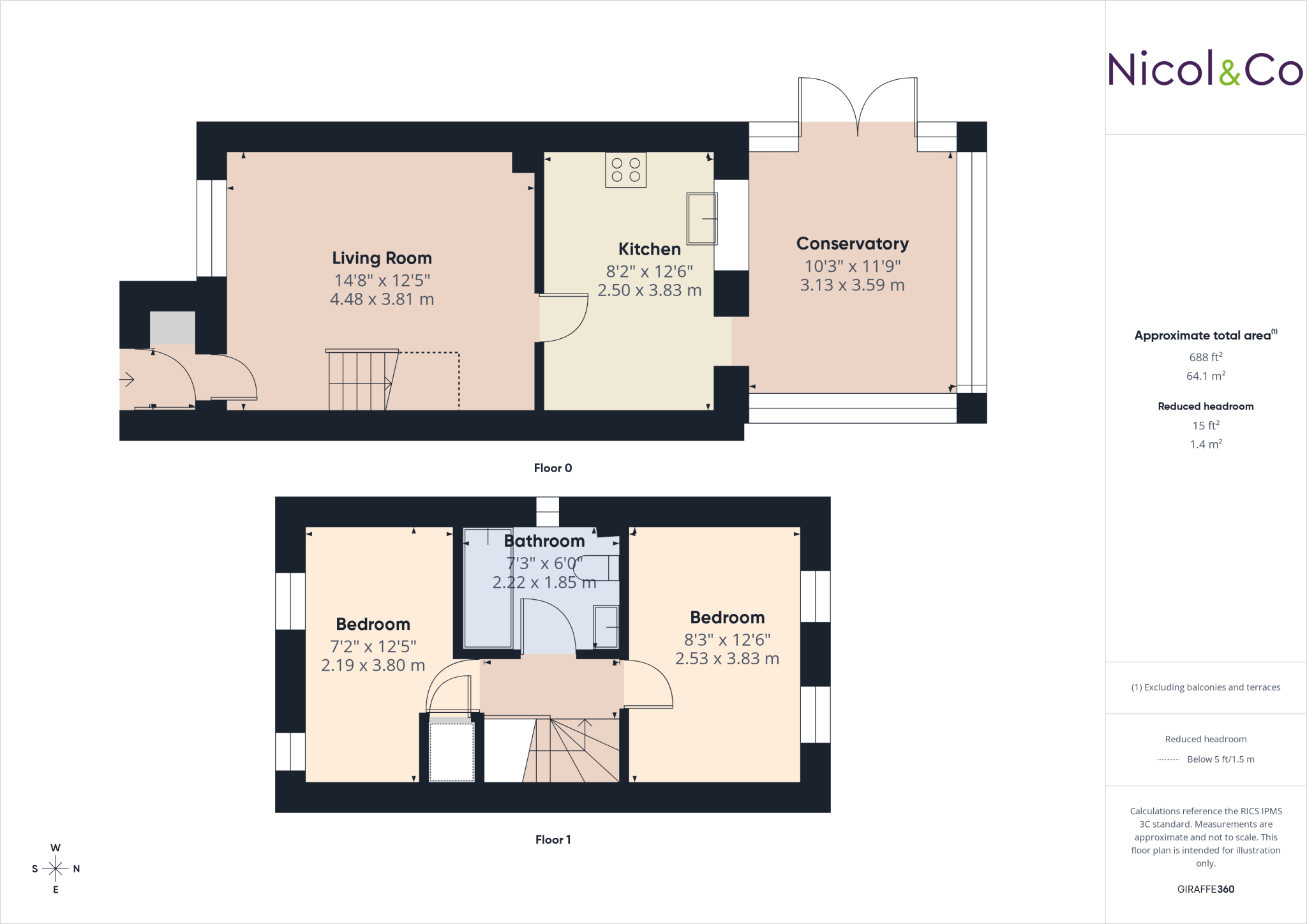 Hammond Close, Droitwich Spa, Worcestershire, WR9 floorplan