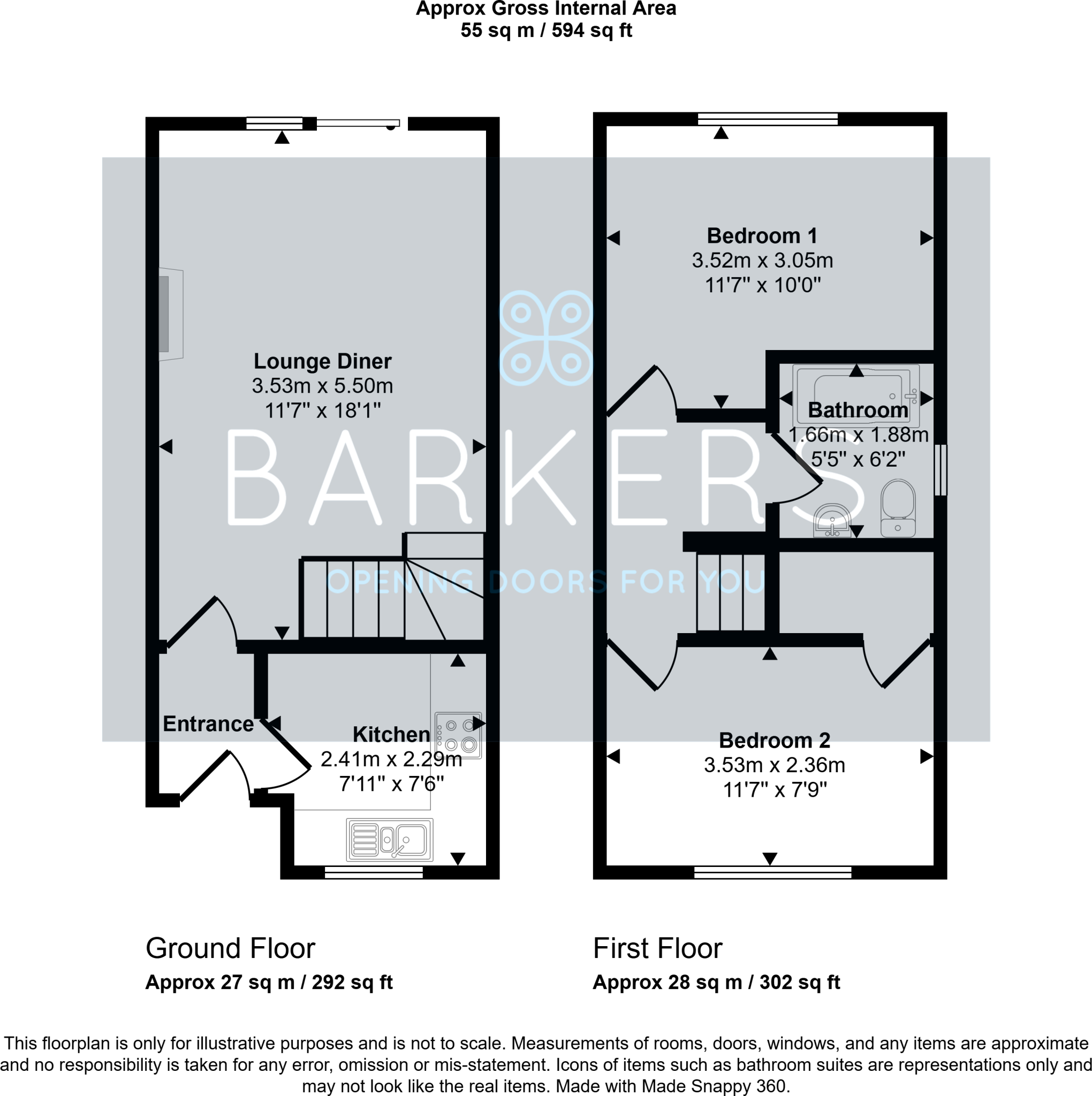Coates Close, Dewsbury floorplan