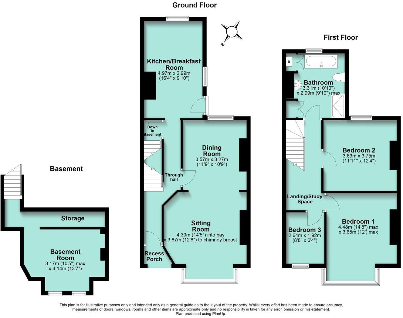 Castle Road, Wellingborough floorplan