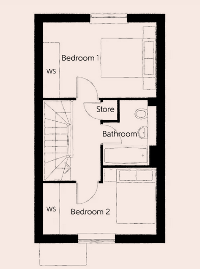 Rambouillet Way, Milton Keynes, Bucknghamshire, MK8 8AB floorplan