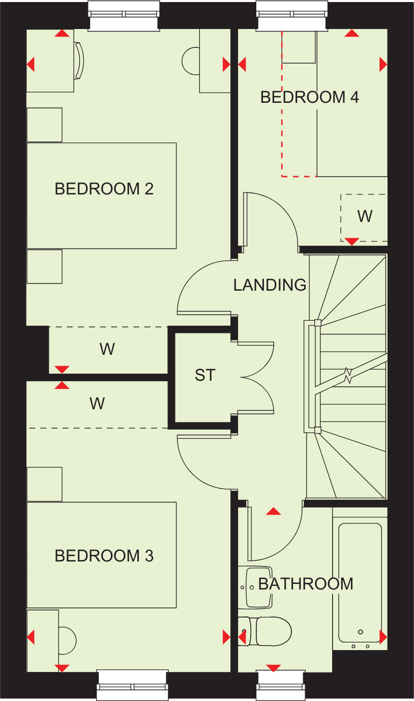Southern Cross,
Wixams,
MK42 6AW floorplan