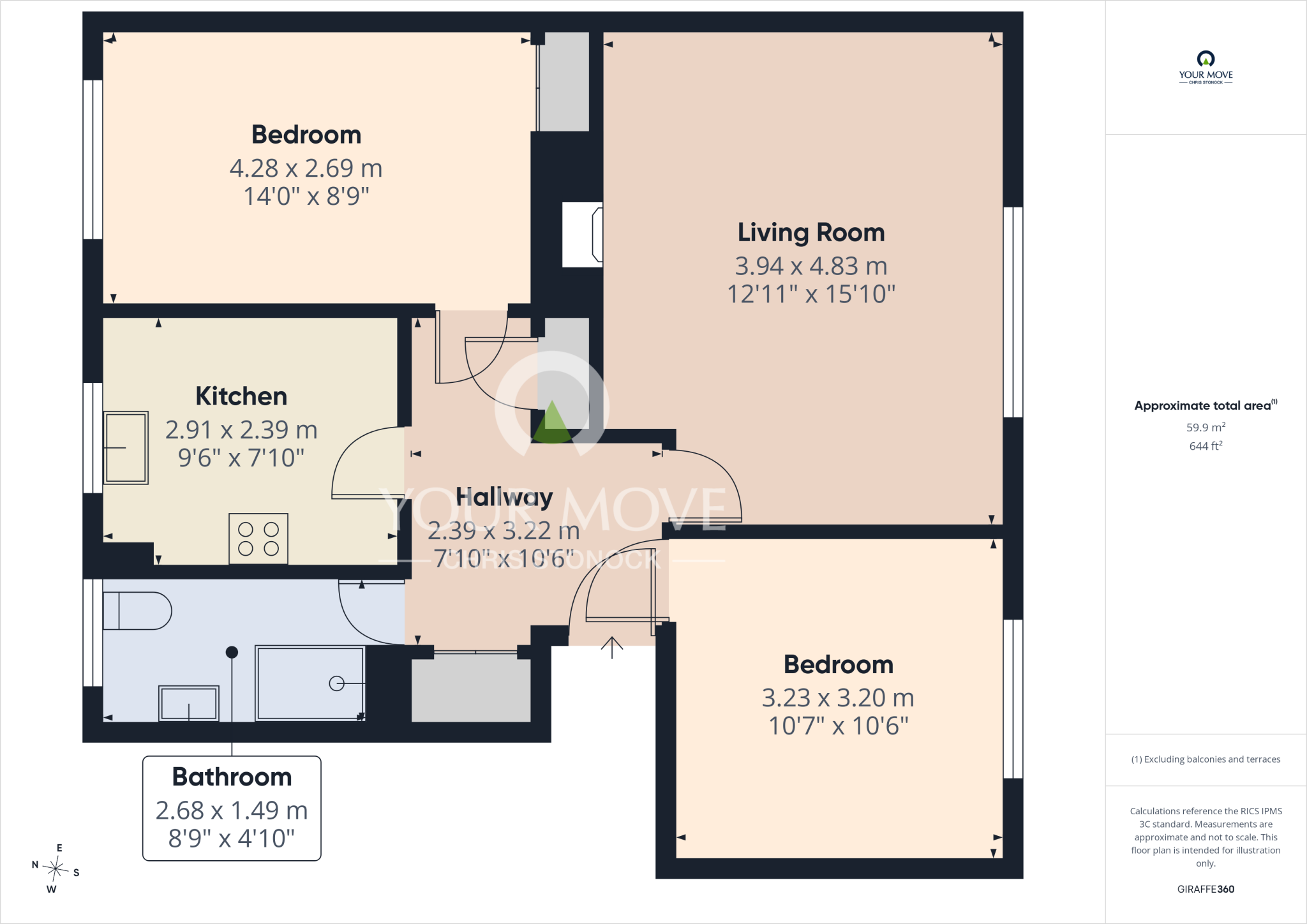The Chains, Durham, Durham, DH1 floorplan