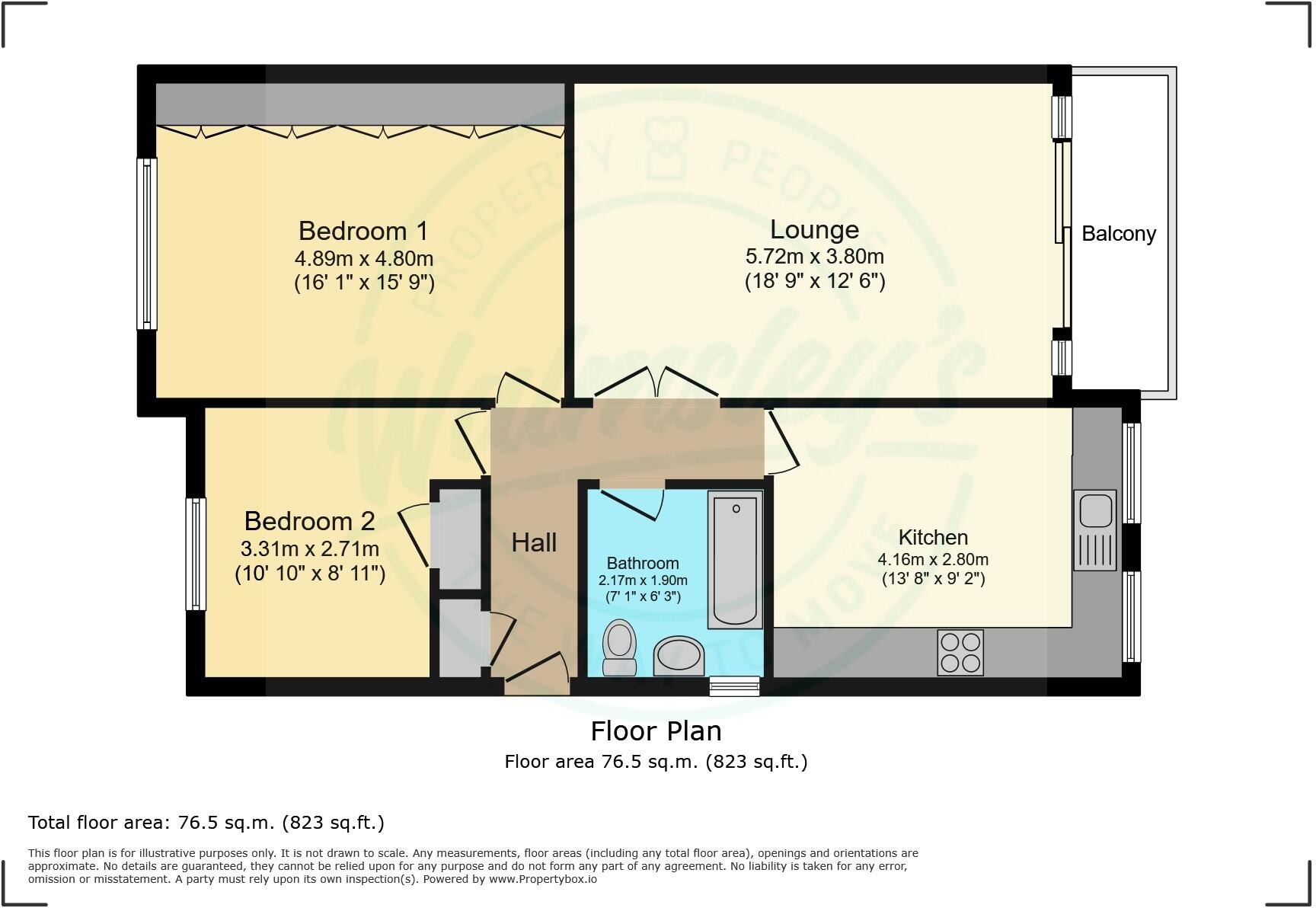 Lealholme Court, St. Andrews Road, Coventry, CV5 floorplan