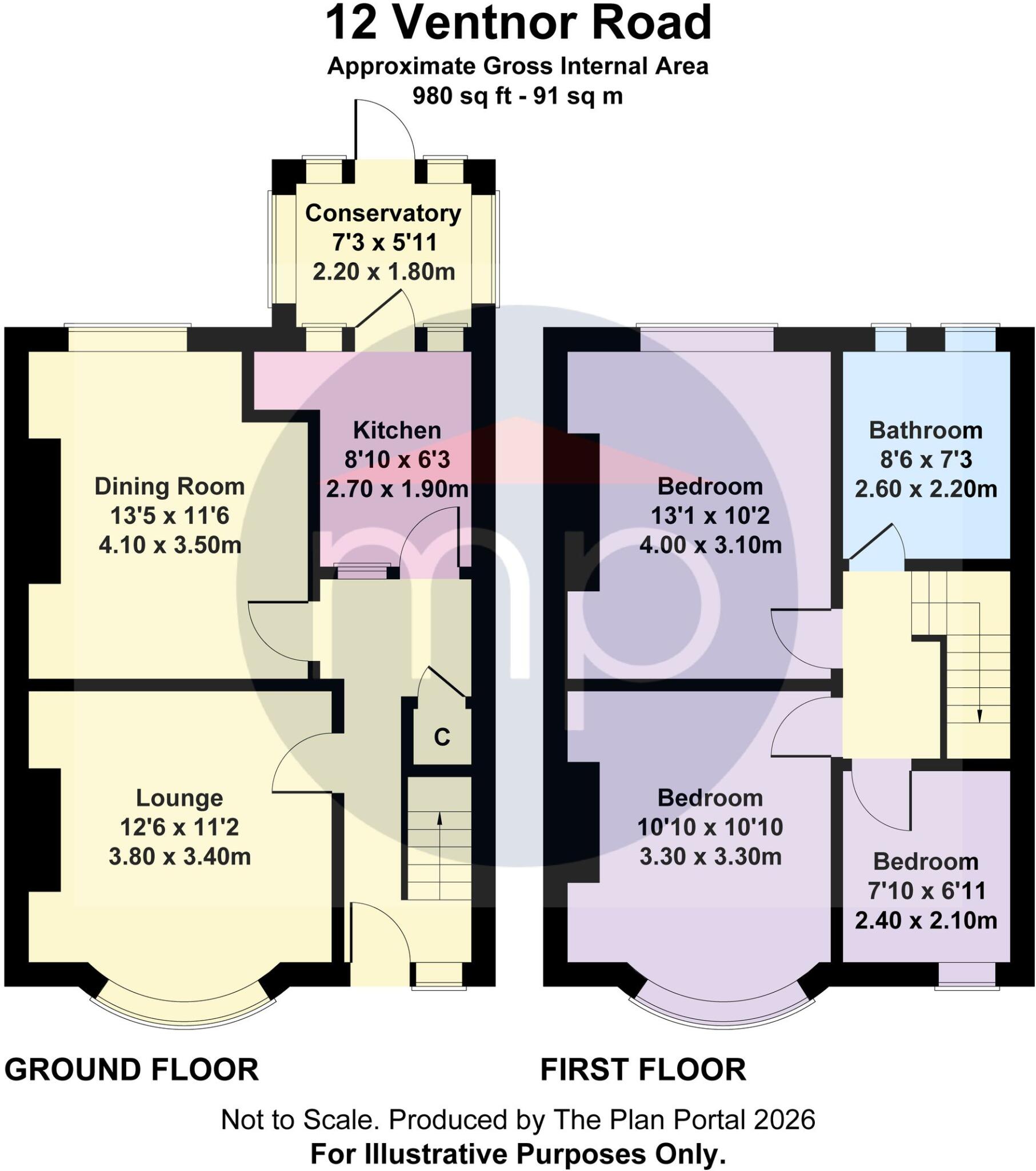 Ventnor Road, Middlesbrough, TS5 floorplan