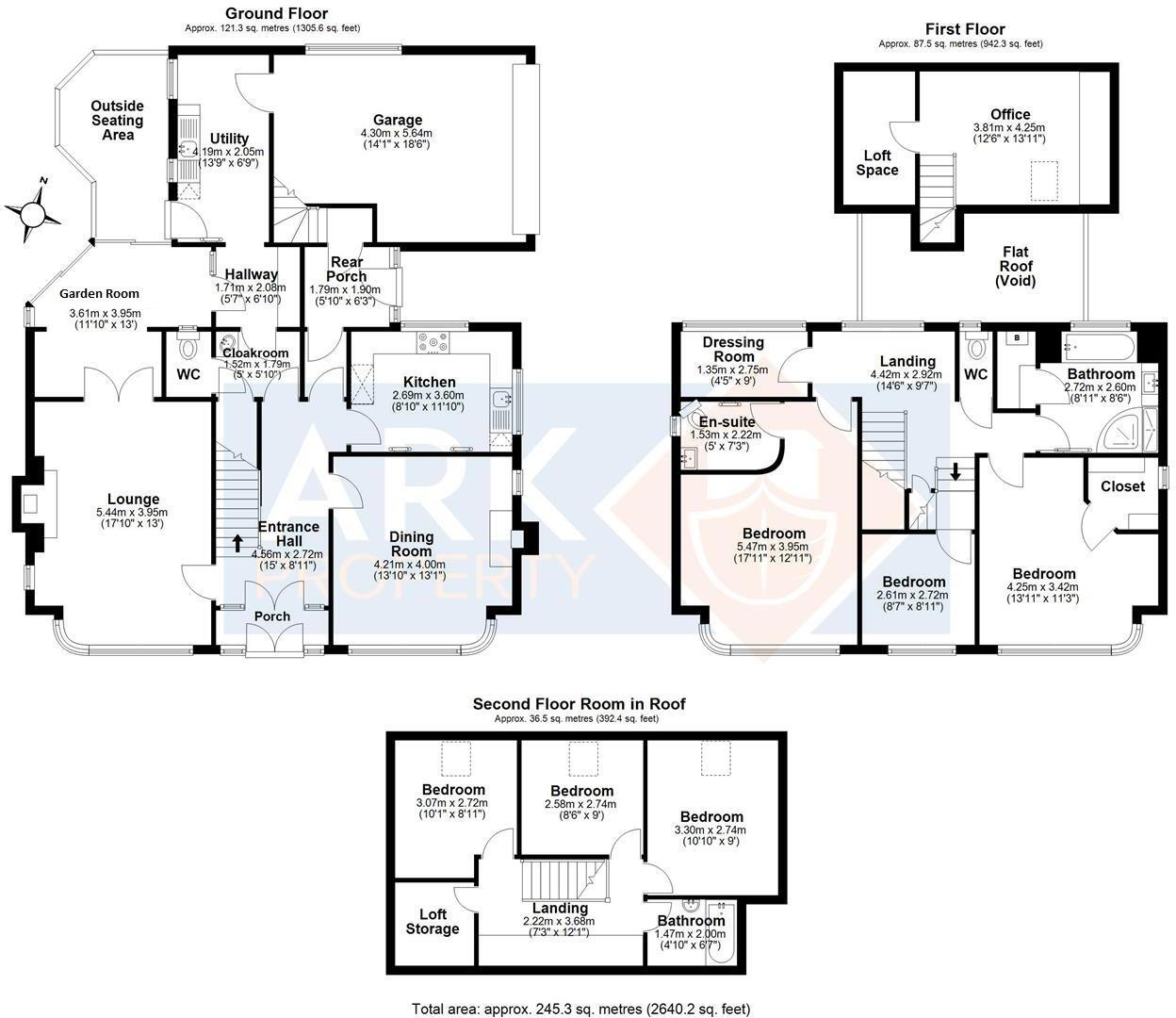 Halmer Gate, Spalding floorplan