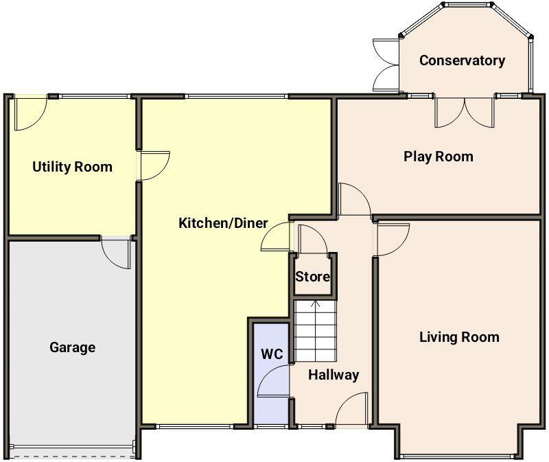 The Cedars, Whickham floorplan