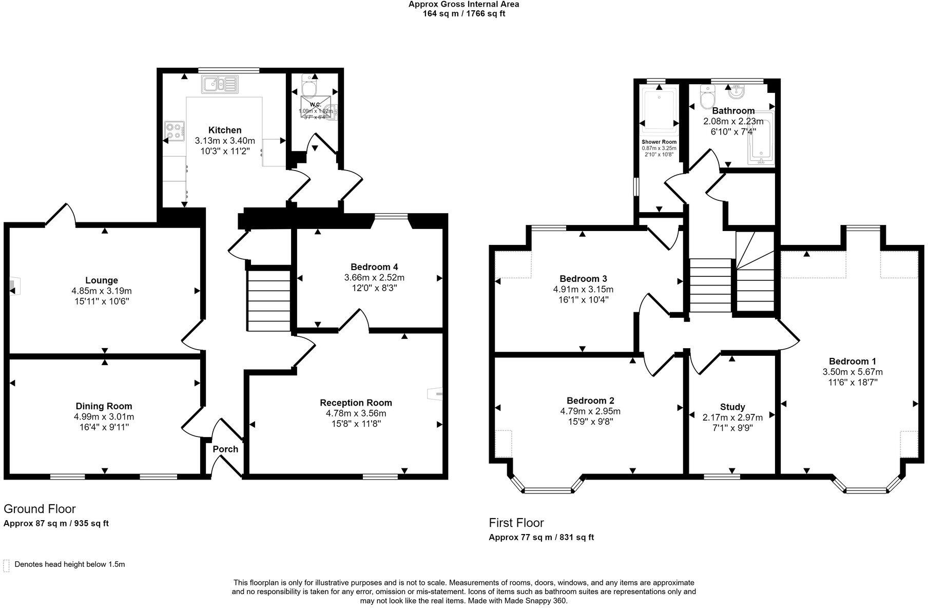 52 Wilson Street, Girvan, KA26 9AS floorplan