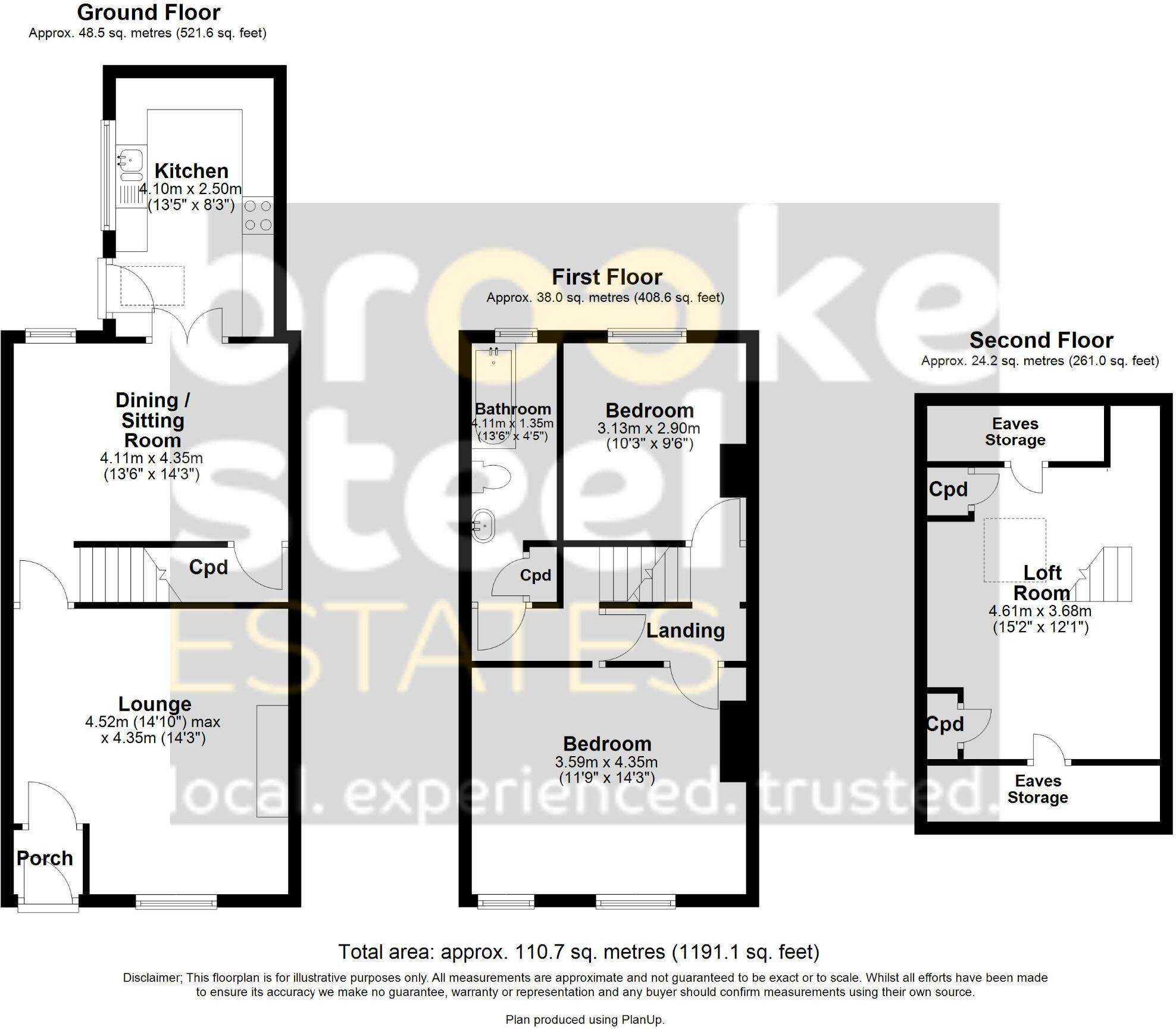 Bury Road, Edenfield floorplan