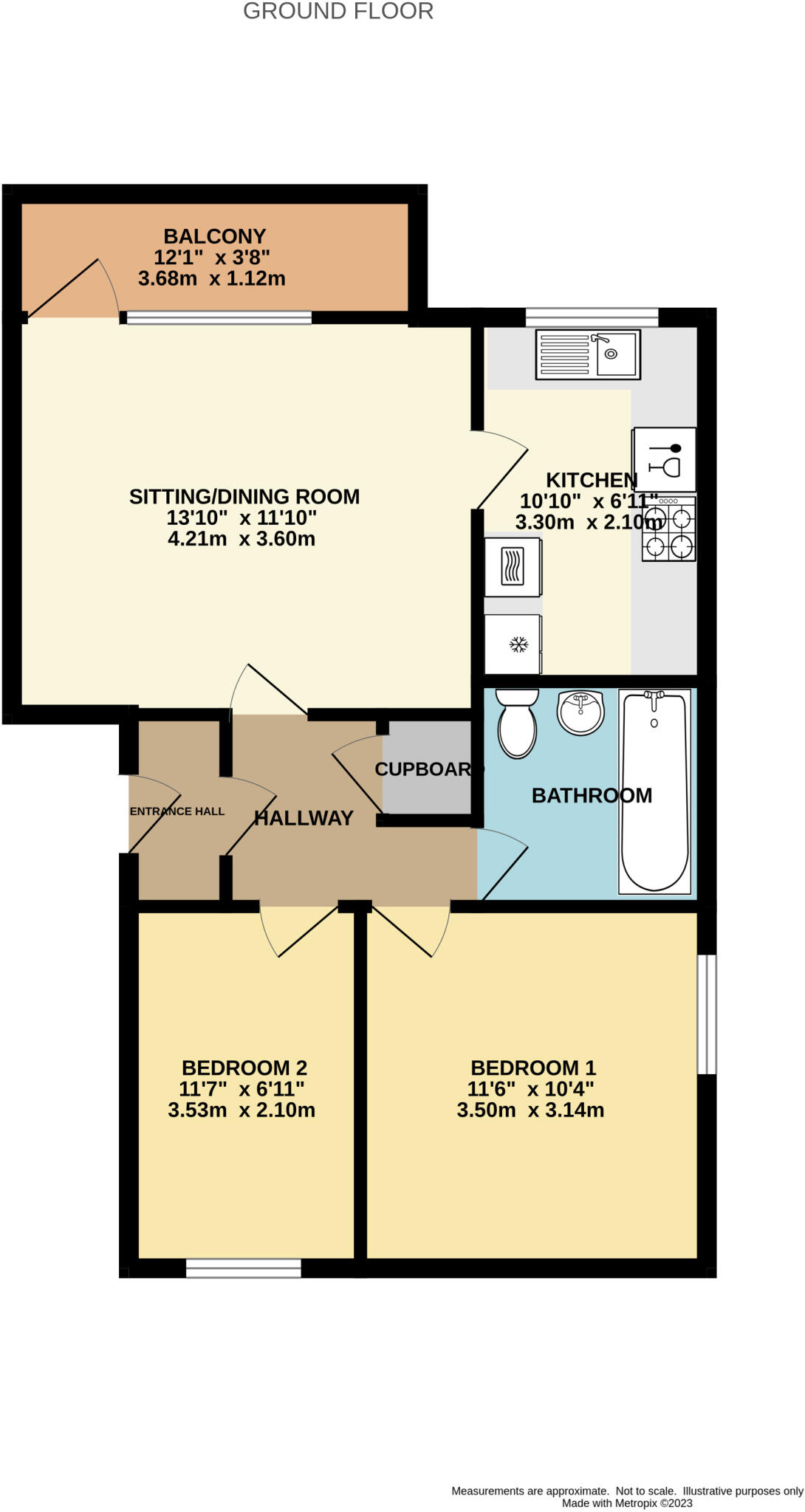 Melcombe Court, Melcombe Road, Bath, BA2 floorplan
