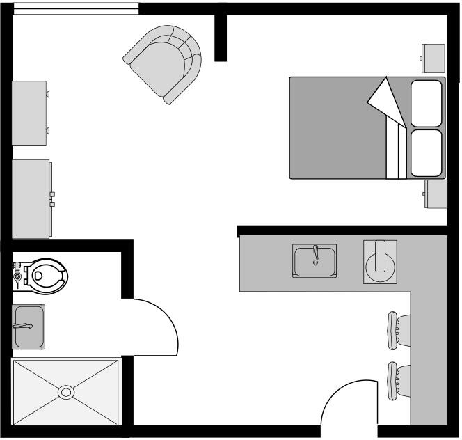 58 Chapter House, Howes Place, Cambridge, CB3 0UW floorplan