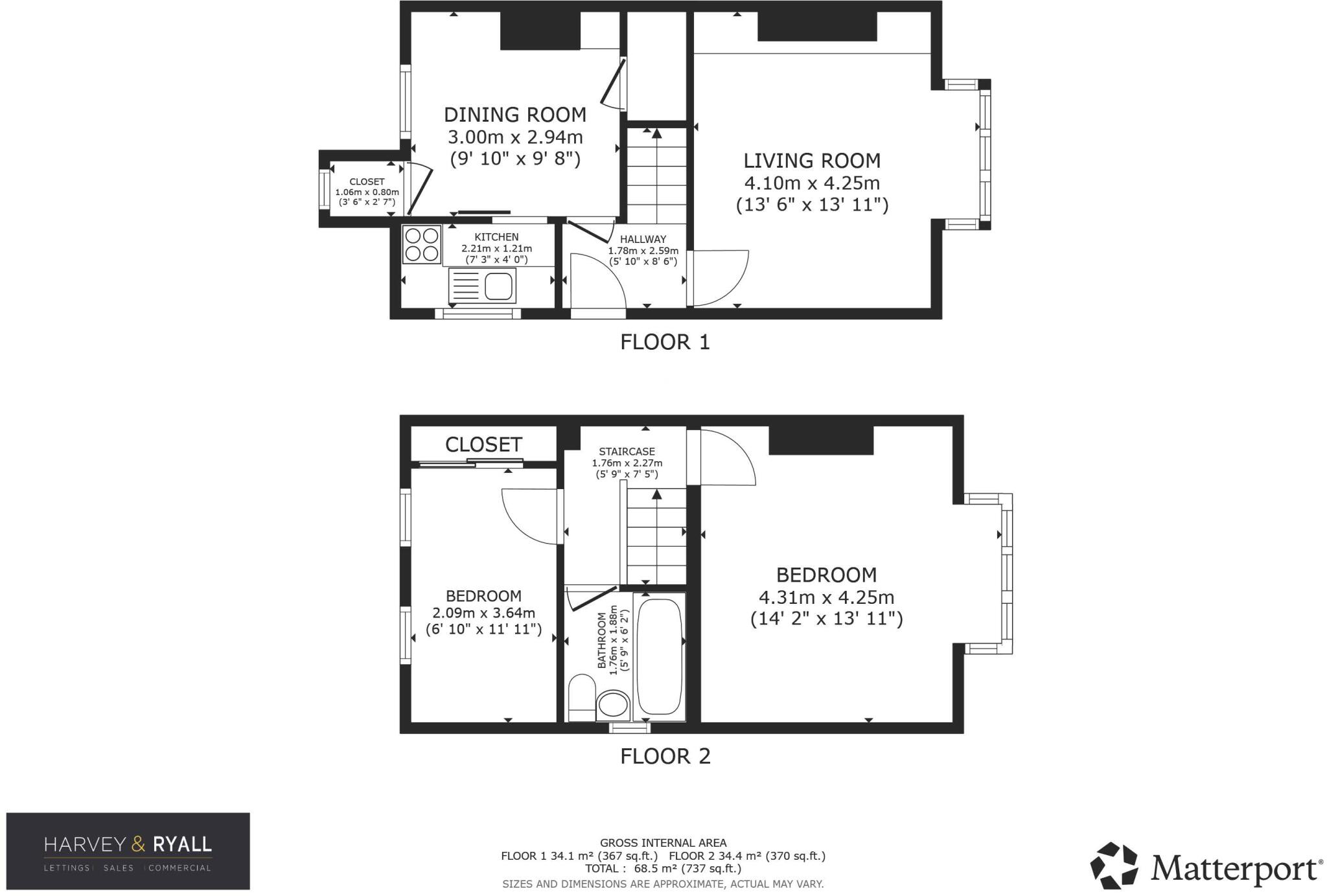 Almondbury Bank, Huddersfield, HD5 floorplan