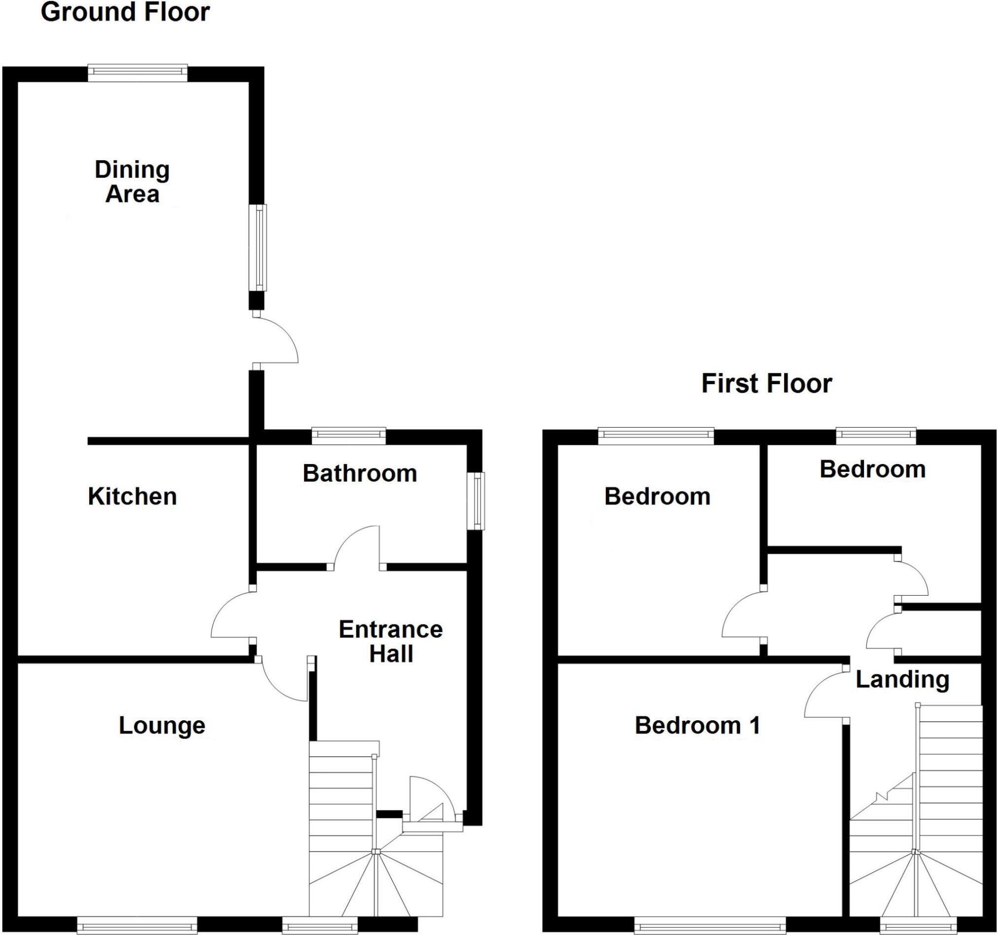 Sprites Lane, Ipswich, Suffolk floorplan