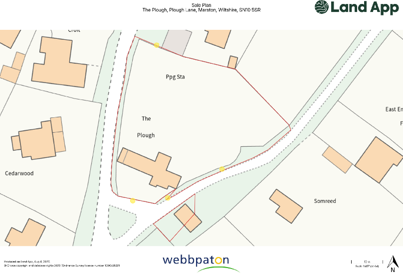 The Plough, Plough Lane, Marston, Wiltshire, SN10 5SR floorplan