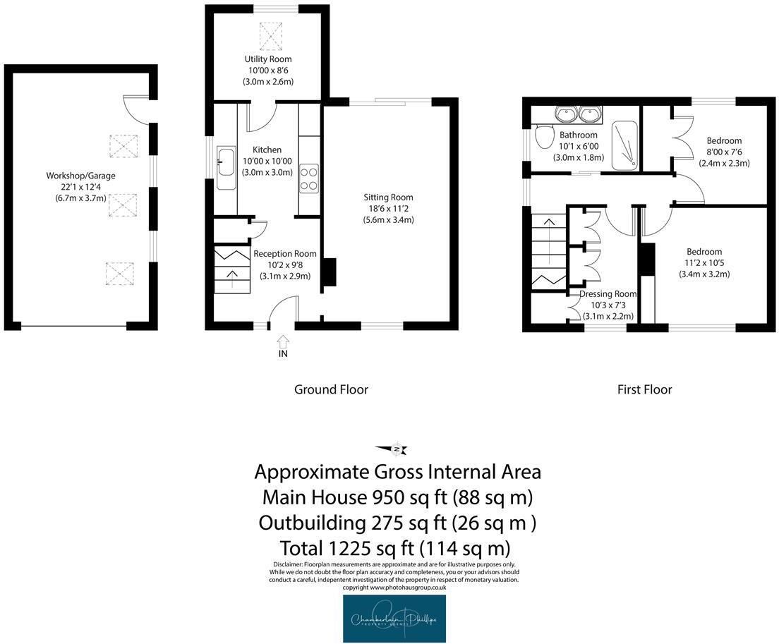 California Road, Mistley floorplan