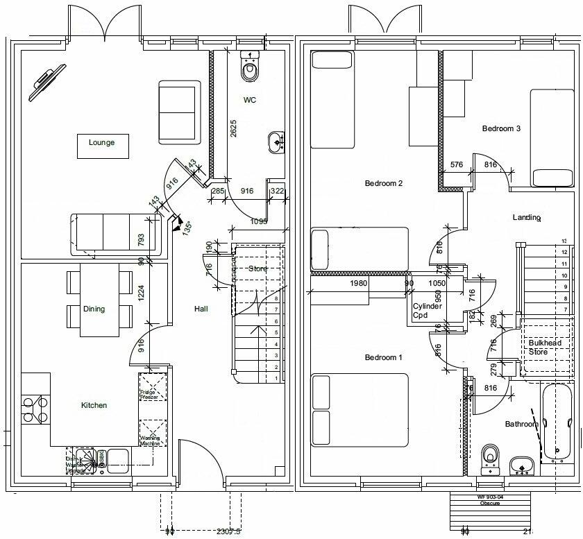 Oakfields, Off A480, Credenhill, Hereford, HR4 floorplan